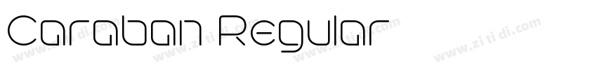 Caraban Regular字体转换 Caraban Regular字体转换